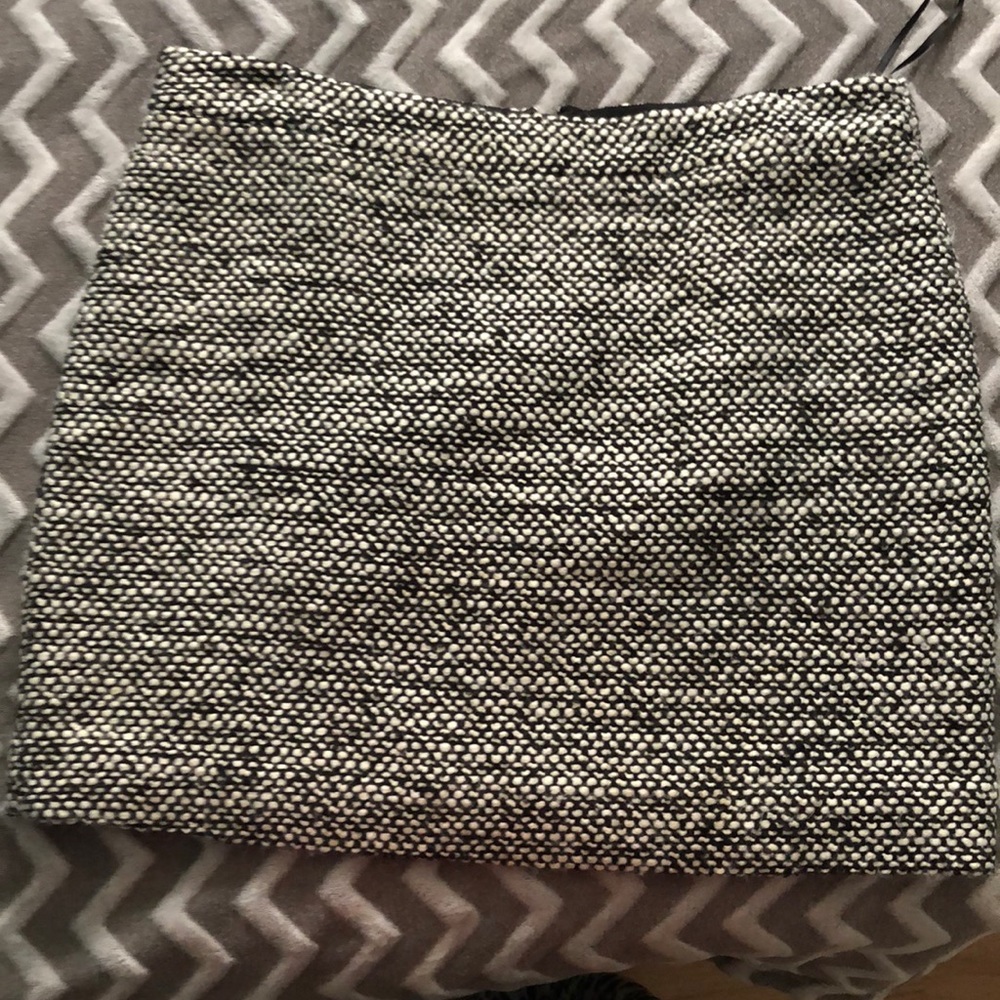 J Crew Skirt // black & white